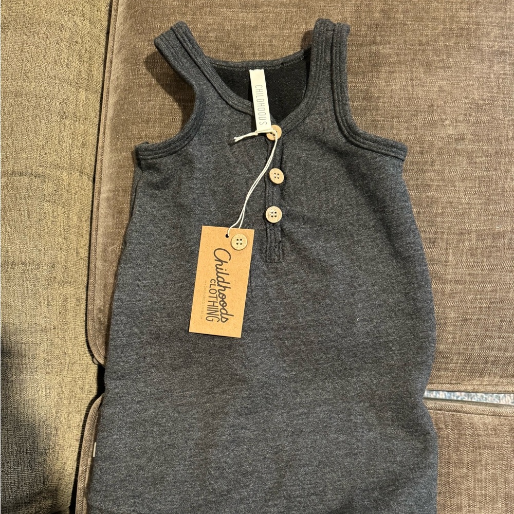 NWT Childhoods Clothing Gray 3T Romper